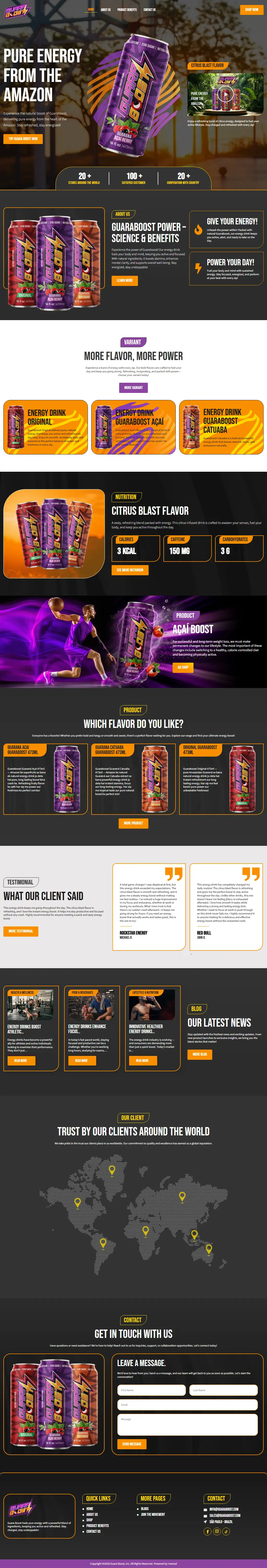 GuaraBoost website screenshot